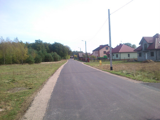 Gruszow Maly 2 Przebudowano drogę gminną w Gruszowie Małym