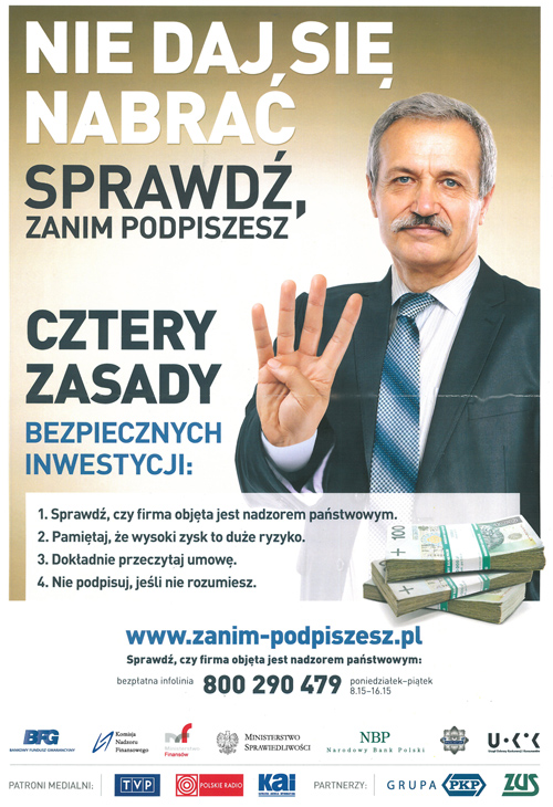 4zasady M Kampania społeczna Nie daj się oszukać   sprawdź zanim podpiszesz