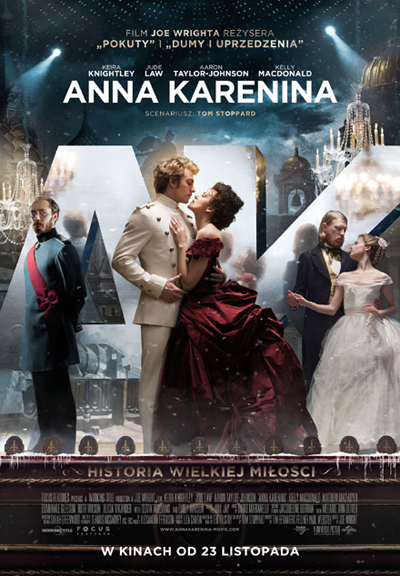 anna plakat „ANNA KARENINA” W KINIE „SOKÓŁ”