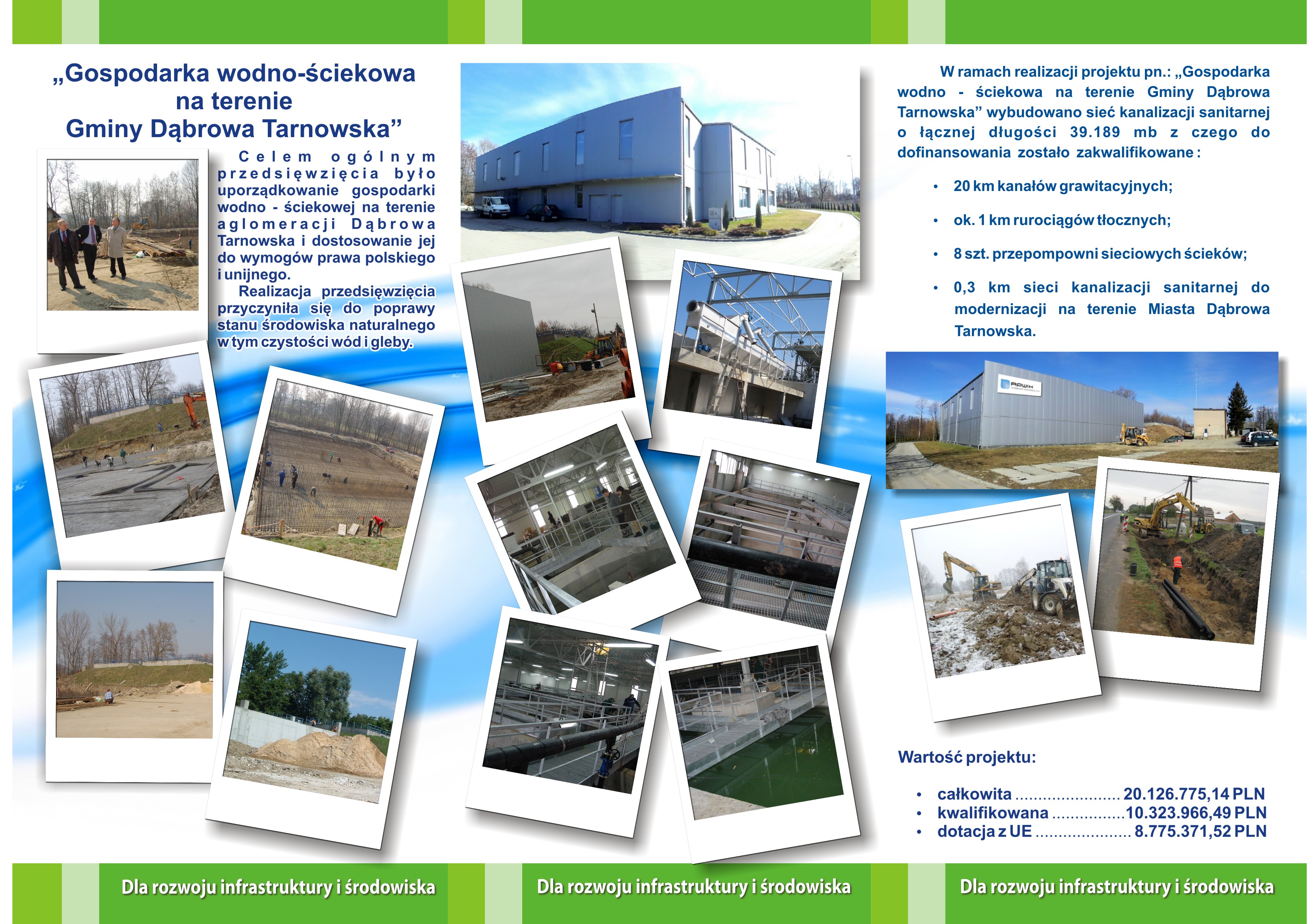 POIiS ulotka rewers  /><center>Ulotka POIiŚ   Dąbrowa Tarnowska</b></center>