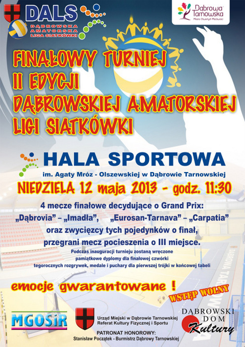 II Final Four DALS www 002 Sportowa niedziela z finałową czwórką DALS