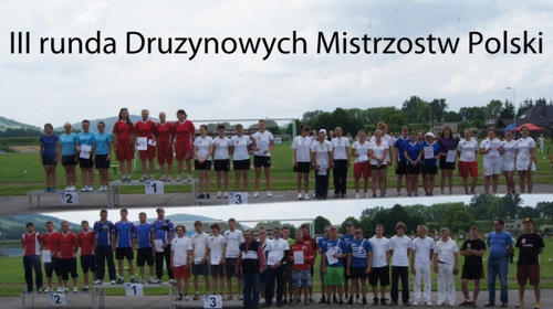 3 foto team scinawka Dąbrowianki na podium w II Rundzie Drużynowych Mistrzostw Polski