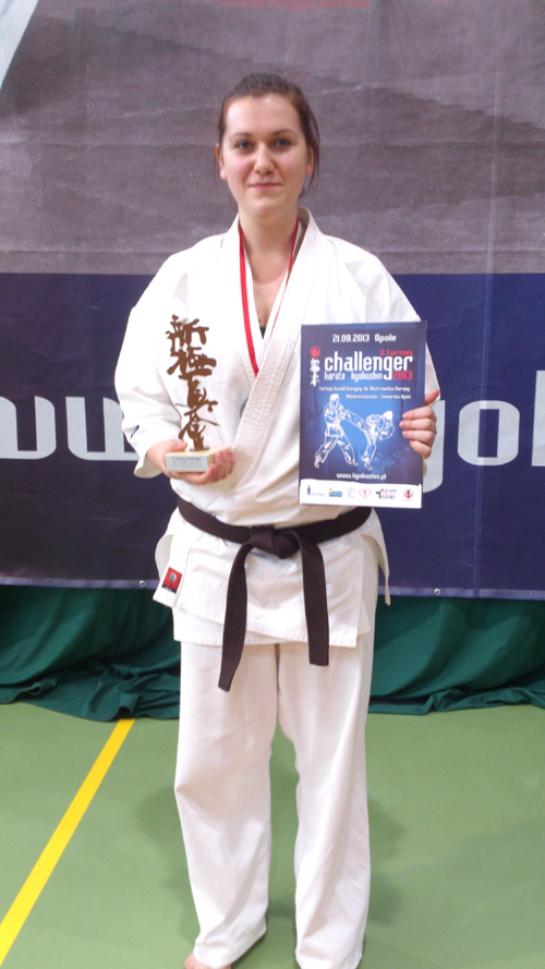 AnnaForgiel Karate Shinkyokushin Anna Forgiel w kadrze Polski Karate Shinkyokushin