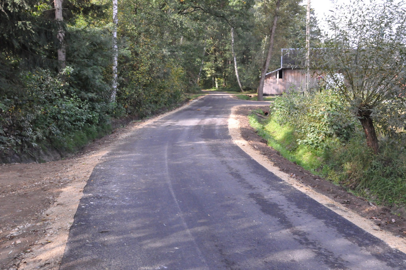 DSC 0214 Odbudowa dróg zniszczonych podczas powodzi w latach 2010 i 2011 