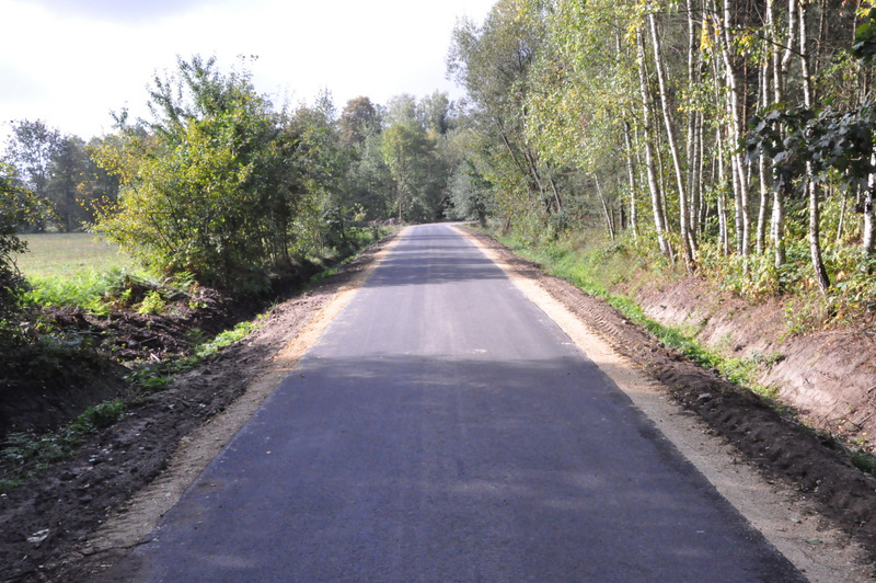 DSC 0218 Odbudowa dróg zniszczonych podczas powodzi w latach 2010 i 2011 