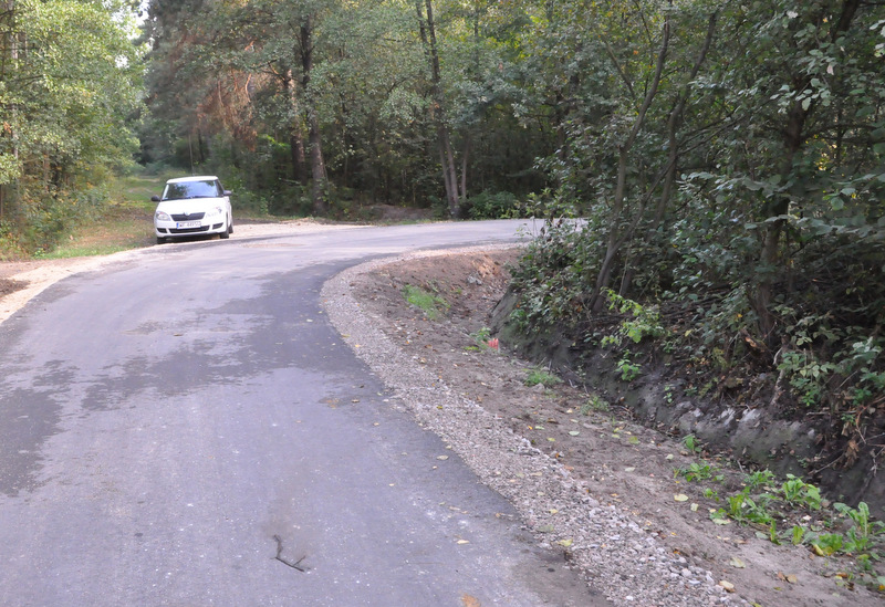 DSC 0219 Odbudowa dróg zniszczonych podczas powodzi w latach 2010 i 2011 