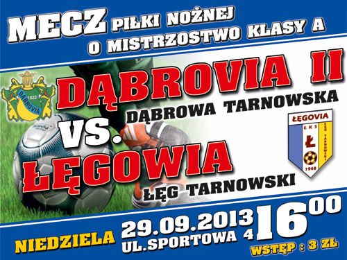 dabroviaII leg tarnowski jpg MLKS „Dąbrovia” zawalczy w Derbach Powiśla Dąbrowskiego