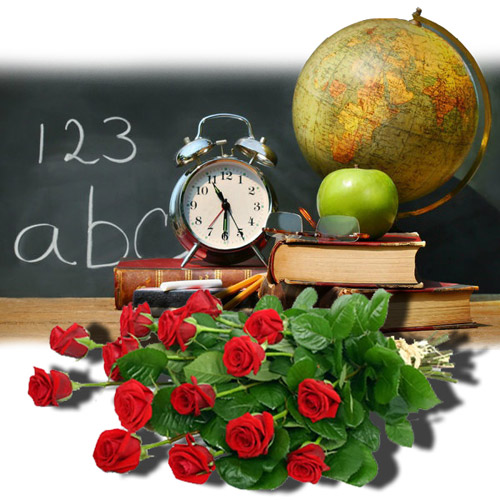 Edukacja i roze500 Życzenia na Dzień Edukacji Narodowej