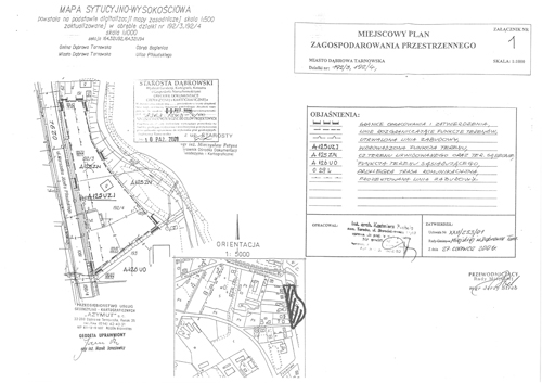 xxii 233 01 1 <cent />UCHWAŁA NR XXII/233/01RADY MIESKIEJ W DĄBROWIE TARNOWSKIEJ Z DNIA 27 CZERWCA 2001 R. w sprawie: uchwalenia miejscowego planu zagospodarowania przestrzennego miasta Dąbrowa Tarnowska</center>