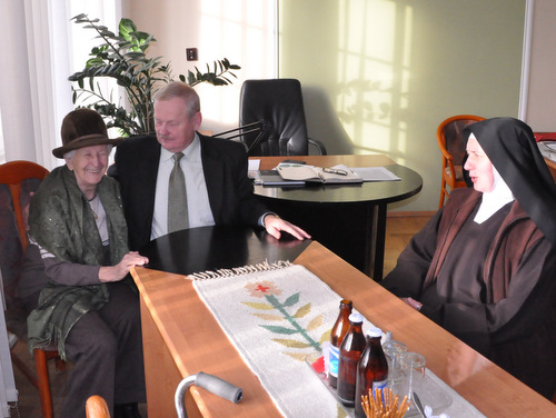 1 DSC 0283 Mikołajkowe odwiedziny Pani Stefanii Dulembowej