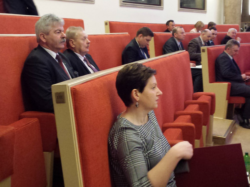 Burmistrz Starosta konferencja Min Piechocinski 1 Starosta i Burmistrz na konferencji w Ministerstwie Gospodarki