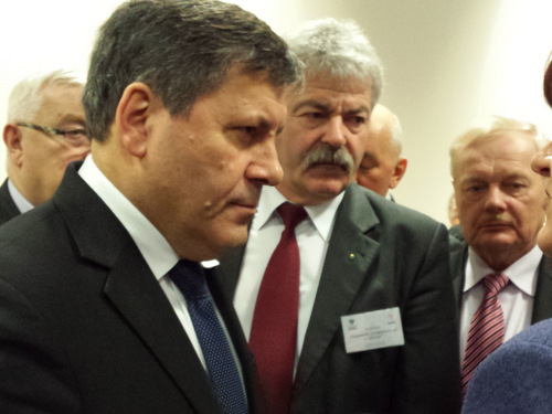 Burmistrz Starosta konferencja Min Piechocinski 4 Starosta i Burmistrz na konferencji w Ministerstwie Gospodarki