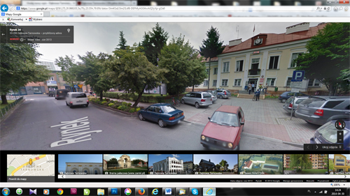 DabrowaTarnowska GoogleStreetView www Dąbrowa Tarnowska w Google Street View
