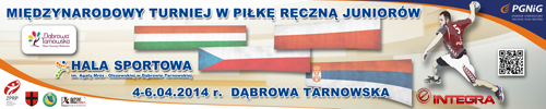 Turniej CZE POL SRB HUN 2014 LIVE 3 dzień Międzynarodowego Turnieju Piłki Ręcznej Juniorów – LIVE