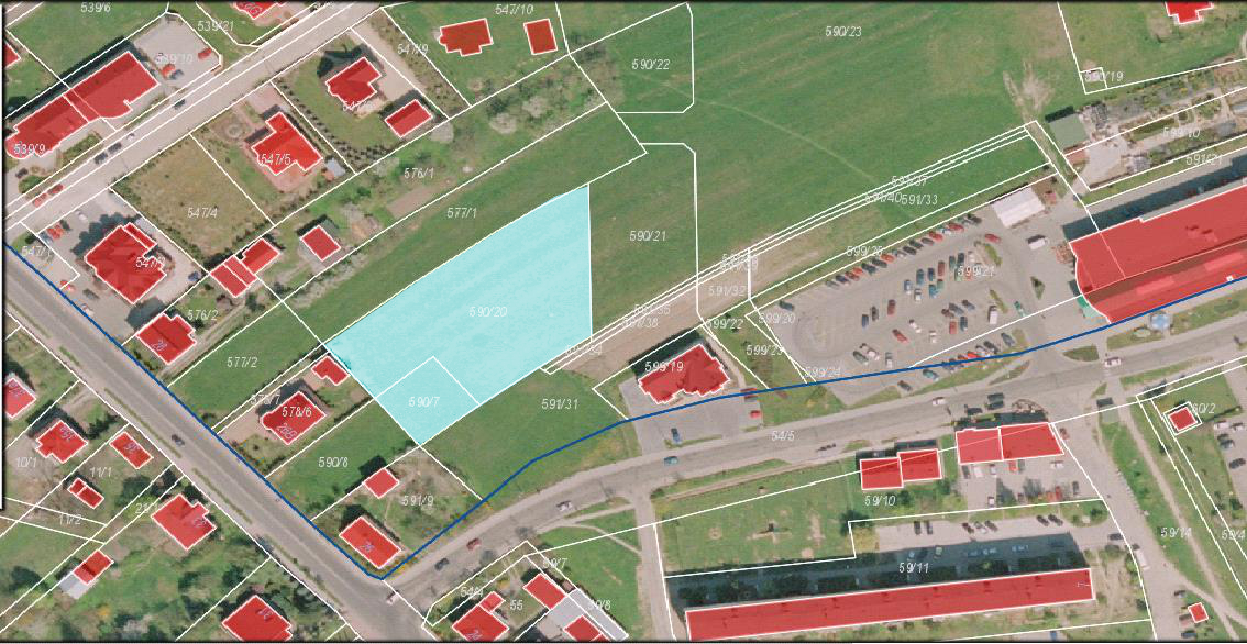 mapa1 Atrakcyjne działki w centrum miasta czekają! Zapraszamy do zapoznania się z naszą ofertą