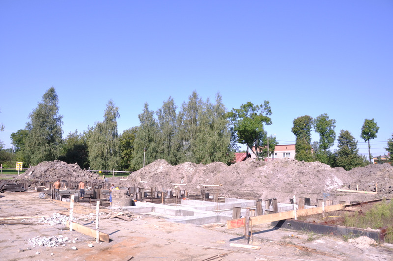 budowa-MGOWR 1 DSC 0251 Ruszyła budowa Miejsko Gminnego Ośrodka Wsparcia Rodziny w Dąbrowie Tarnowskiej