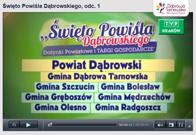 TVP Krakow Swieto Powisla Dabrowskiego odcinek 1 Święto Powiśla Dąbrowskiego do zobaczenia na stronach TVP Kraków