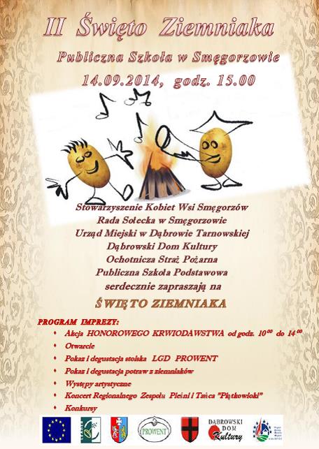 Ziemniak2 1 II Święto Ziemniaka w Smęgorzowie – Zapraszamy!