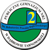 logo Gimnazjum Nr 2 Uczniowie dąbrowskich szkół pamiętali o 75. rocznicy powstania Polskiego Państwa Podziemnego