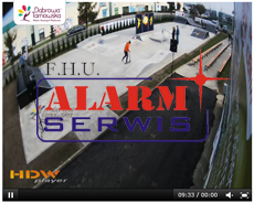 AlarmSerwisTV Transmisja live z otwarcia dąbrowskiego skateparku oraz pokazu mistrzów i amatorów