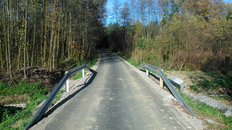1 Brnik Nowa nawierzchnia drogi gminnej Brnik   Wola