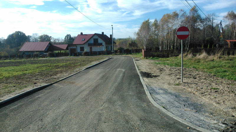 1 Czernia I etap budowy ulicy Czernia zakończony
