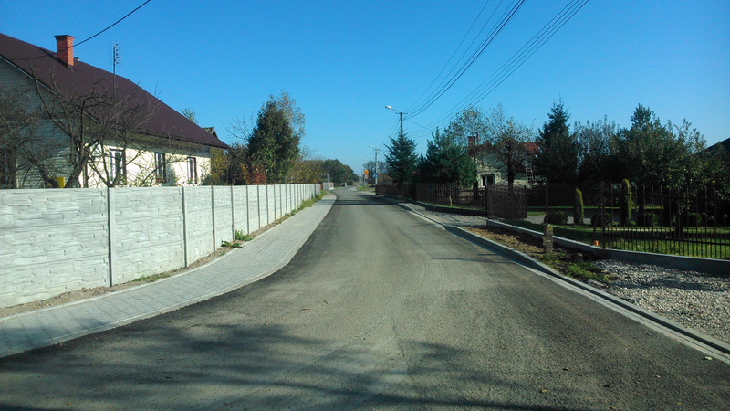 1 Czernia2 I etap budowy ulicy Czernia zakończony