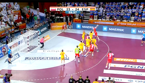 Szyba POLSK HISZPANIA IHF 2015 IHF Katar 2015: Polska trzecią drużyną świata!