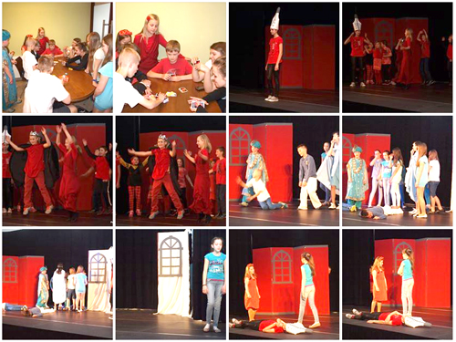 ADHD Bajka o dwoch krolestwach Sukcesy dąbrowskich zespołów teatralnych