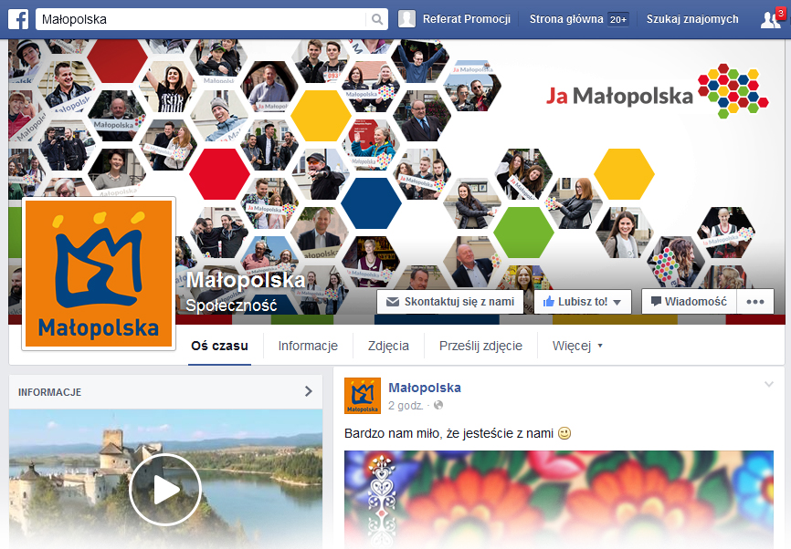 facebook Ja Malopolska Wystartowała kampania „Ja Małopolska