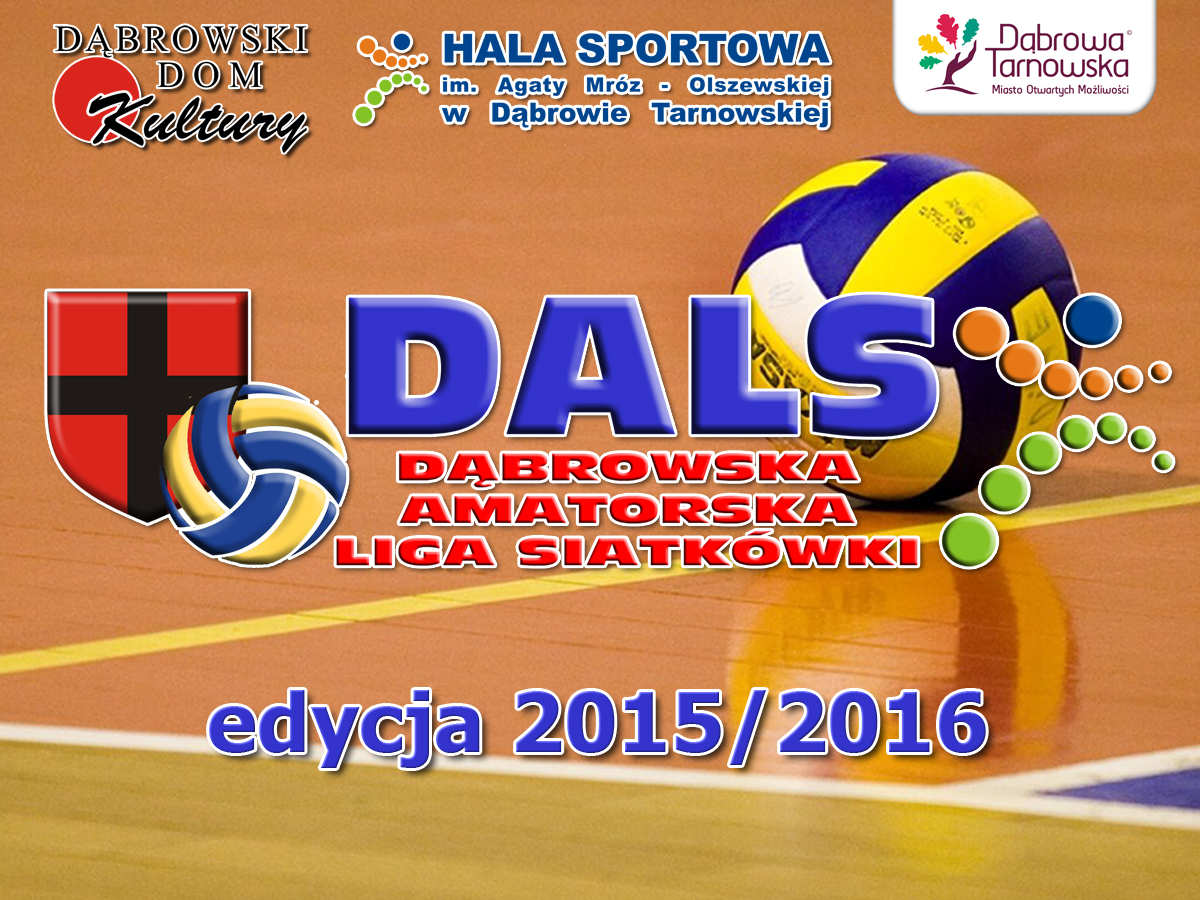 Final DALS 2015 www V sezon Dąbrowskiej Amatorskiej Ligi Siatkówki