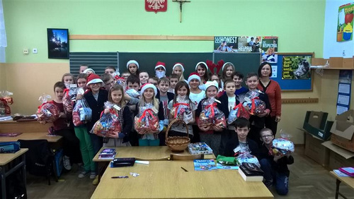 1 Miko2 Święty Mikołaj wśród dzieci naszej gminy