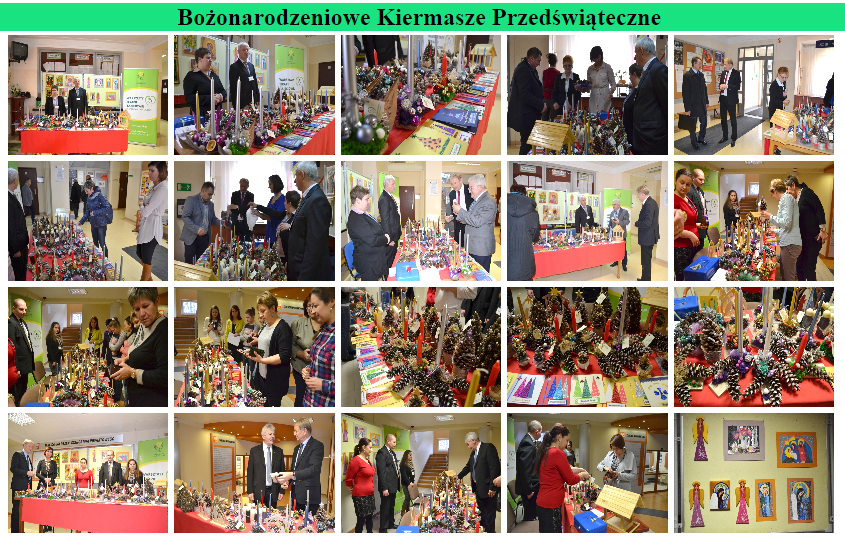 kiermaszBN2015 wtzdt foto Przedświąteczne kiermasze bożonarodzeniowe dąbrowskich Warsztatów Terapii Zajęciowej