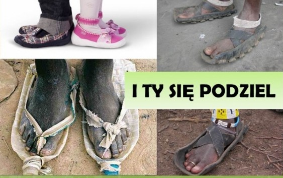 Buty dla czarnego Brata Akcja zbierania obuwia dla afrykańskich dzieci