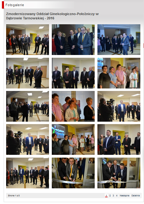 Fotogaleria www powiatdabrowski pl W dąbrowskim szpitalu zmodernizowano Oddział Ginekologiczno Położniczy