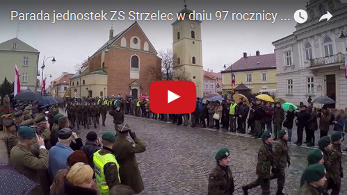 Defilada Strzelcow JS2083 Dabrowa Tarnowska Rezszow 8 03 2016 Strzelcy z dąbrowskiej JS 2083 na obchodach 97 rocznicy śmierci płk. Leopolda Lisa Kuli w Rzeszowie