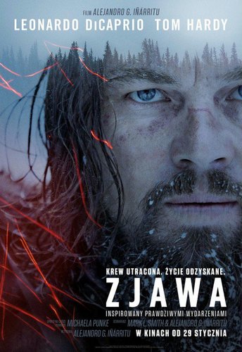 zjawa plakat1 Dąbrowskie kino „Sokół” zaprasza na „Zjawę” z Leonardo DiCaprio