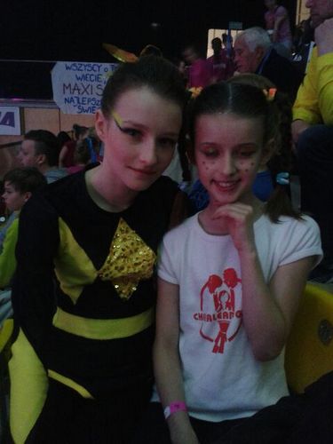 20160409 180609 Sukces dąbrowskich uczennic na XIX Mistrzostwach Polski Cheerleaderek  w Gdyni