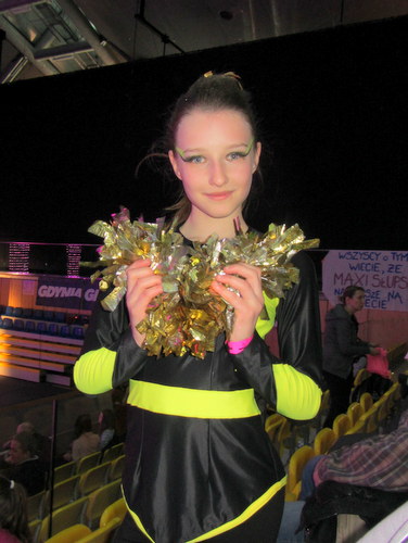 IMG 7585 Sukces dąbrowskich uczennic na XIX Mistrzostwach Polski Cheerleaderek  w Gdyni