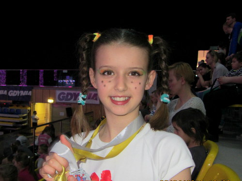 IMG 7588 Sukces dąbrowskich uczennic na XIX Mistrzostwach Polski Cheerleaderek  w Gdyni