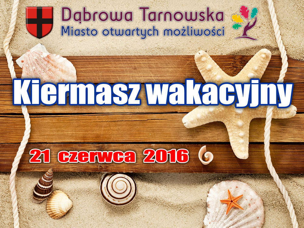 Kiermasz WAKACYJNY slider fb Zapraszamy na wakacyjny kiermasz rozmaitości
