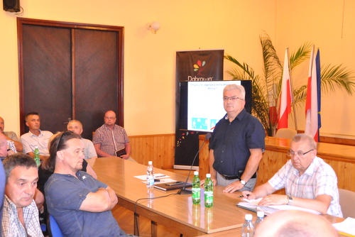 3 DSC 0796 Spotkanie Burmistrza Dąbrowy Tarnowskiej z mieszkańcami osiedla domków jednorodzinnych