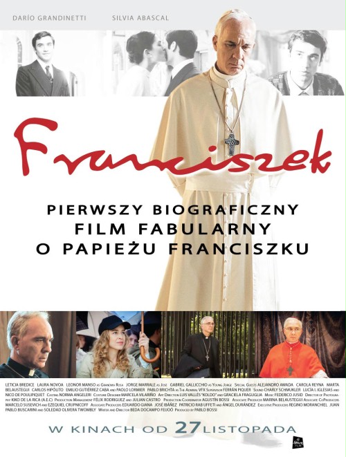 Franciszek plakat Z myślą o pielgrzymach i mieszkańcach – dąbrowski akcent filmowy  na Światowe Dni Młodzieży (film „Franciszek”)