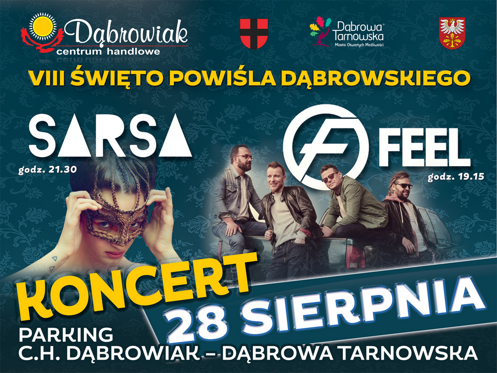 1 FEEL SARSA BANNER 500x375 cm 001 VIII Święto Powiśla Dąbrowskiego i IX Spotkanie Kultur