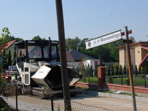 2 DSC 6453 Odbudowa ulicy Wieniawskiego w Dąbrowie Tarnowskiej