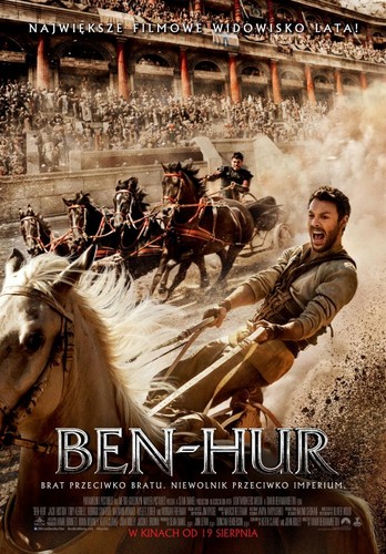 ben hur plakat Filmowy początek września w Dąbrowie Tarnowskiej