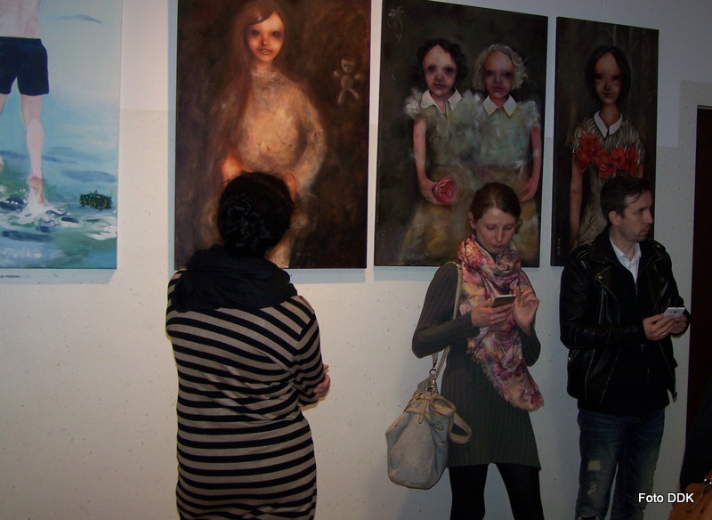 100 5863 Czas i przestrzeń   wystawa malarstwa Grupy X w Dąbrowskim Domu Kultury