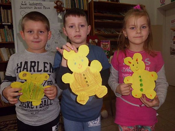 IMG 1548 Dzień Pluszowego Misia w filiach MBP w Szarwarku i w Nieczajnie Górnej