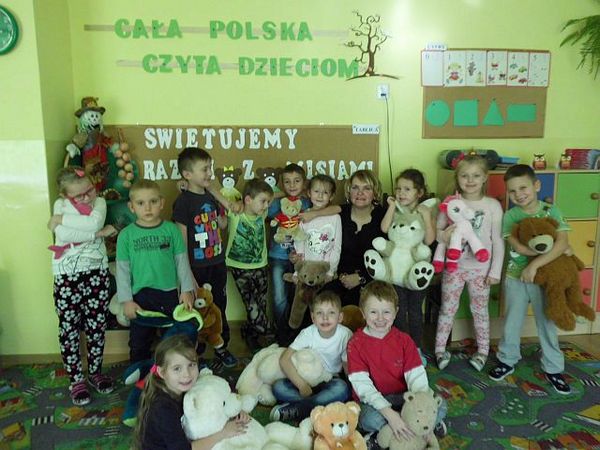 IMG 1638 Dzień Pluszowego Misia w filiach MBP w Szarwarku i w Nieczajnie Górnej