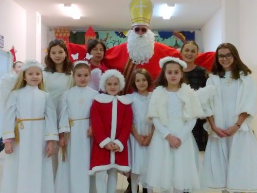 Miko jeden Mikołaj w szkołach i przedszkolach naszej gminy